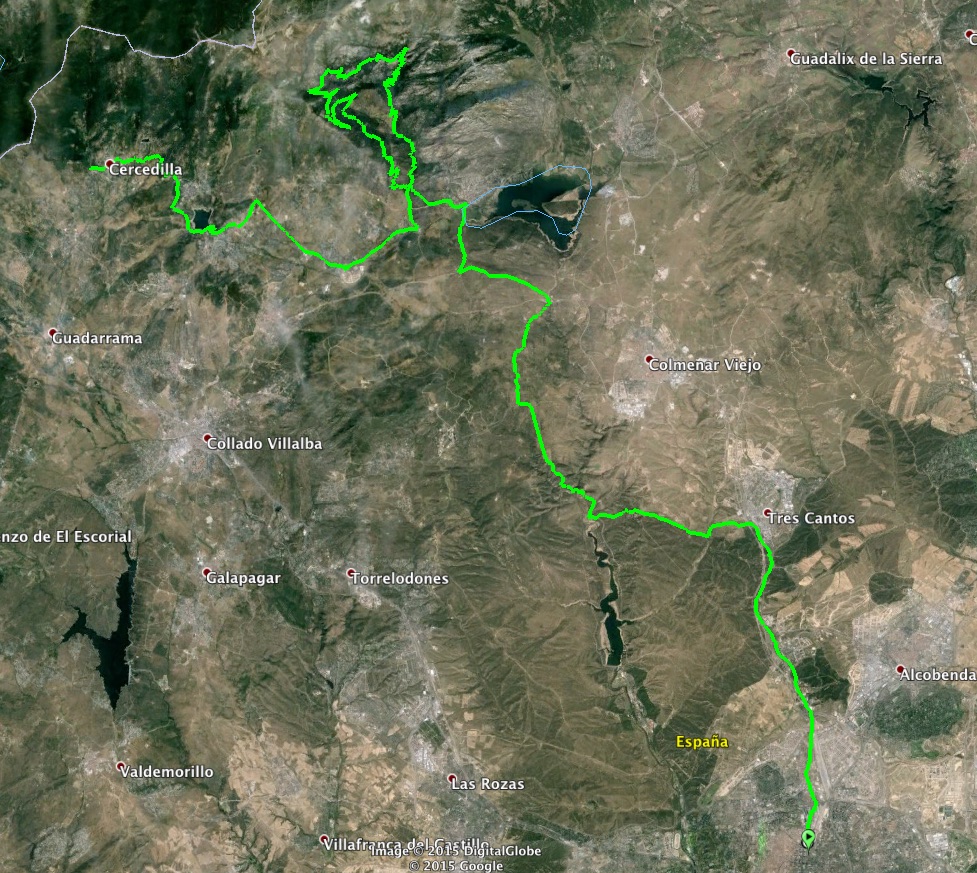 Ruta-btt-alforjas-guadarrama-etapa-1-Mapa