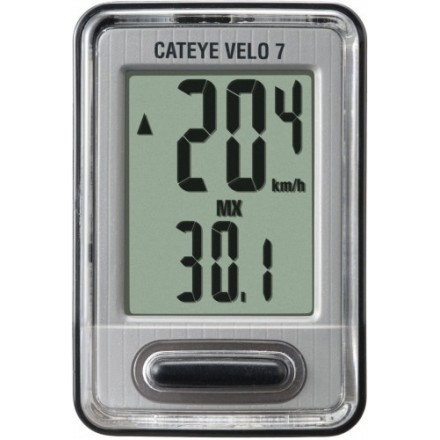 Cuentakilometros Cateye Velo 7 Negro