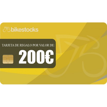 Tarjeta regalo Bikestocks 200€