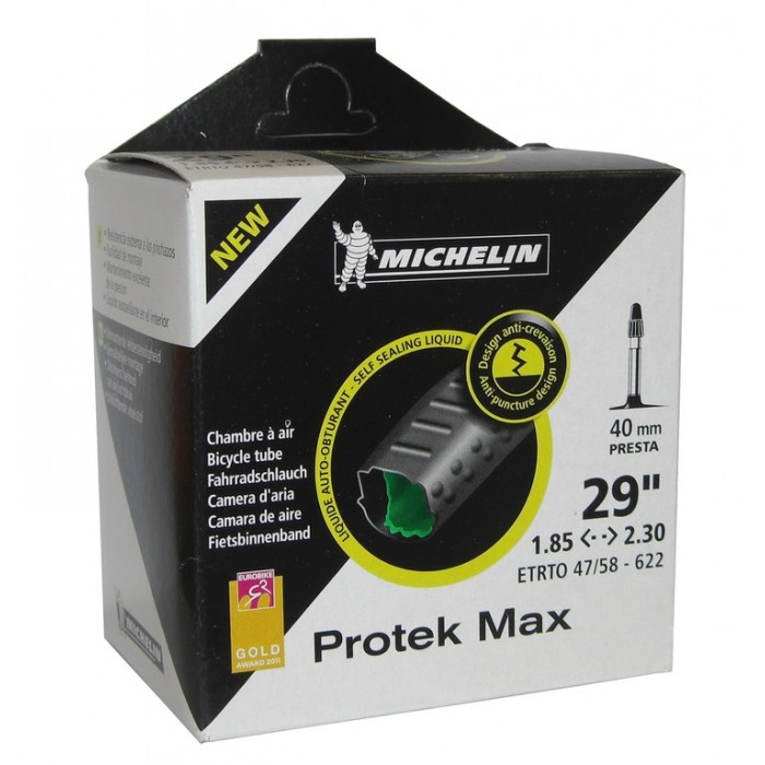 Cámara de Aire Michelin Protek Max 20 Pulgadas Bmx Anti Pinchazos Válvula Tubo
