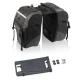 JUEGO ALFORJAS CARRY MORE XLC BA-S63 NEGRO