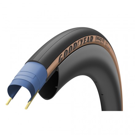 NEUMATICO GOODYEAR EAGLE F1 SUPERSPORT 700X25 TLC NG/CREMA