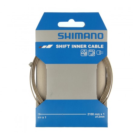 CABLE CAMBIO SHIMANO SUS INOX 1.2X2100MM